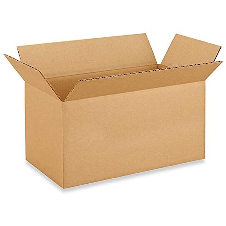 Idl Packaging 12 in x 6 in x 6 in Shipping Box, Kraft, Corrugate, 25 PK B-1266-25
